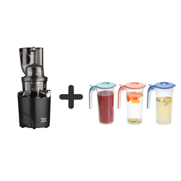 ZESTAW: Wyciskarka Kuvings Revo830 + 3 dzbanki próżniowe