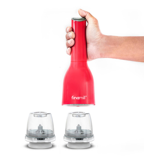ZESTAW: Elektryczny młynek do przypraw FinaMill + dodatkowa tacka